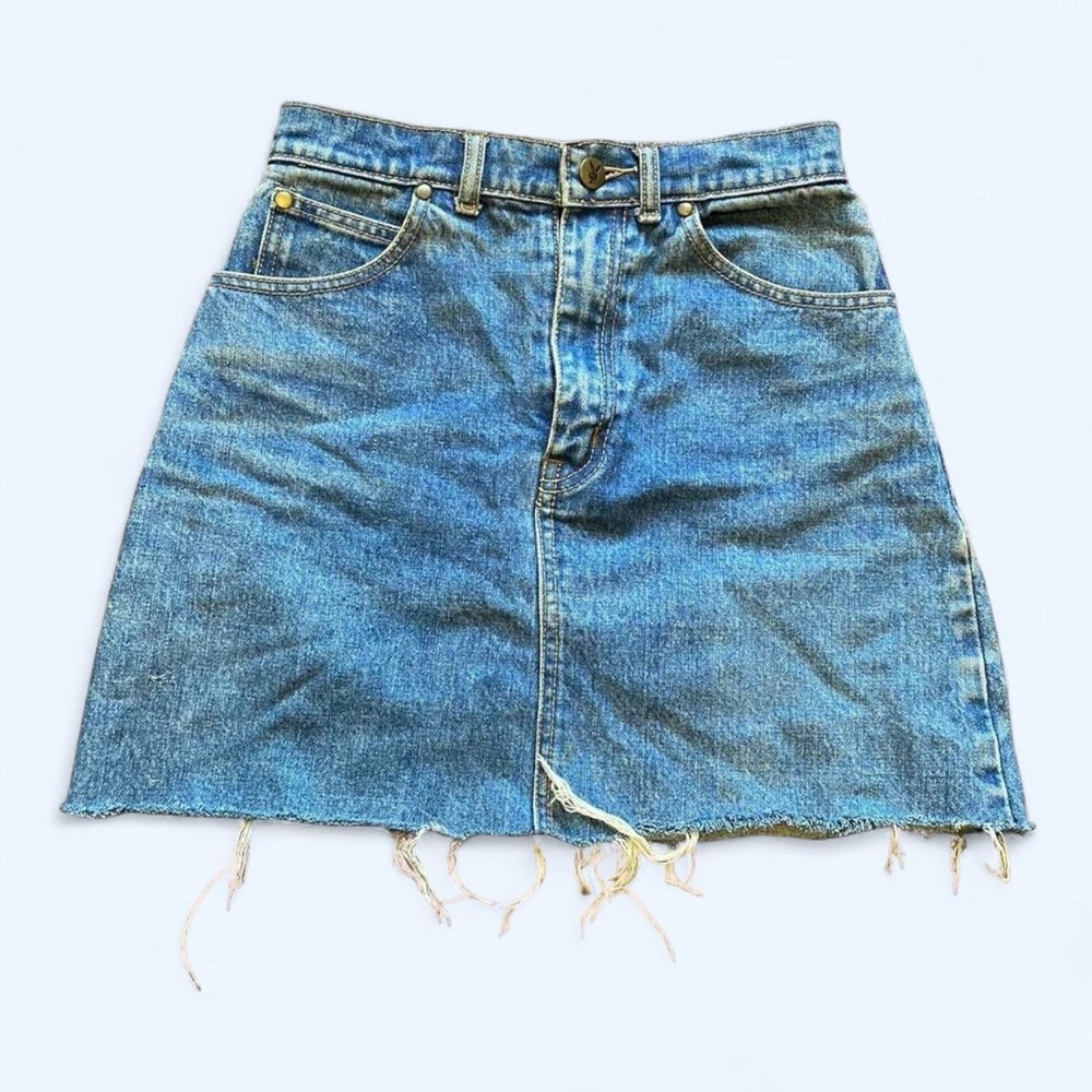 Denim Blue Skirt